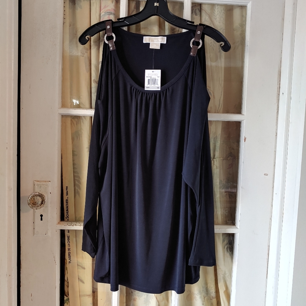 Navy Michael Kors shirt